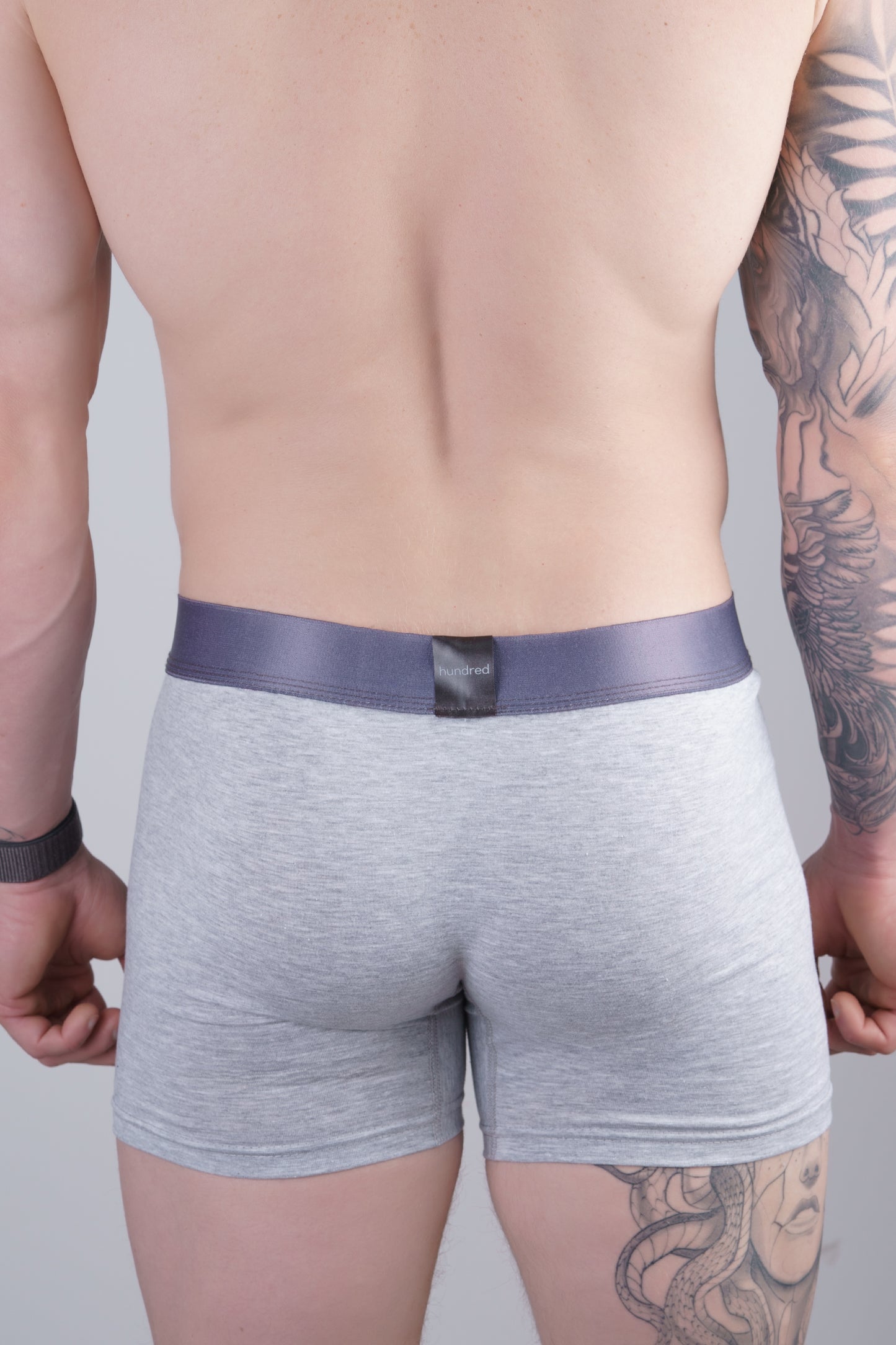 hundred Erkek 3'lü Kutulu Premium Pamuklu Boxer (SİYAH-LACİVERT-GRİ) MDL 1